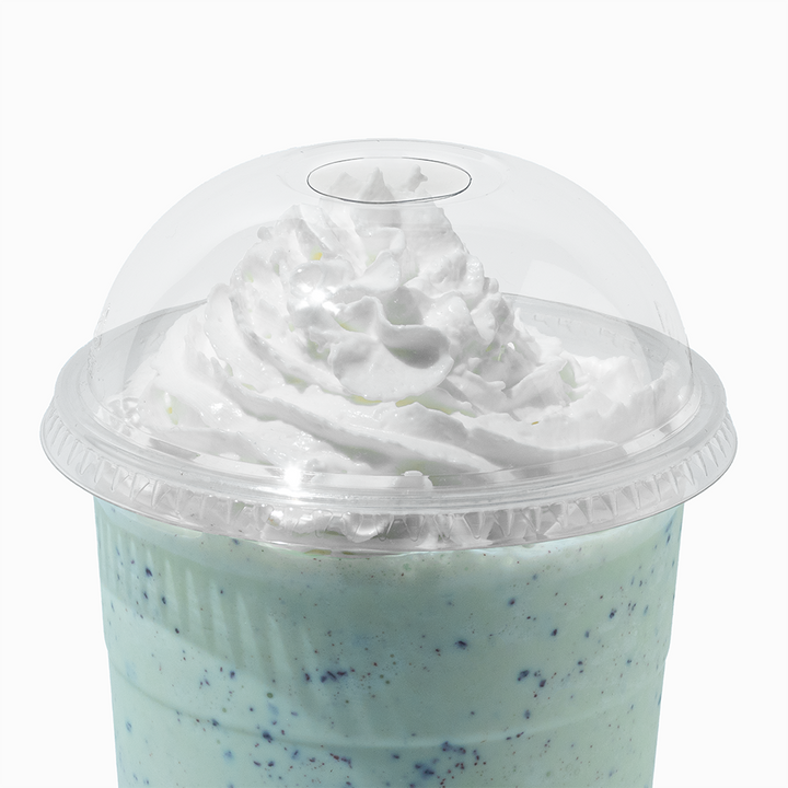 UNIQ Clear Dome Lids for 107mm 32oz Plastic Drink Cups - 1000/Case