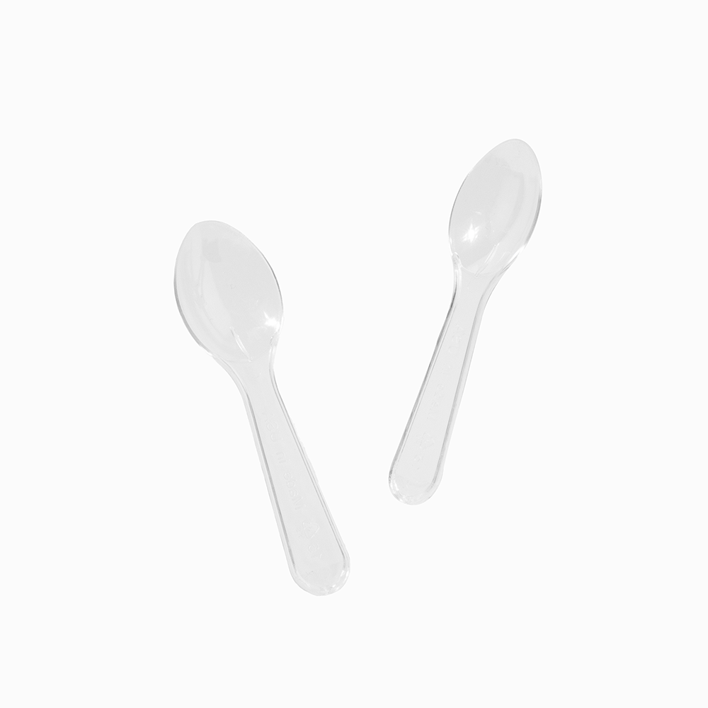 UNIQ Clear Mini Tasting Spoons ~ 3000/Case