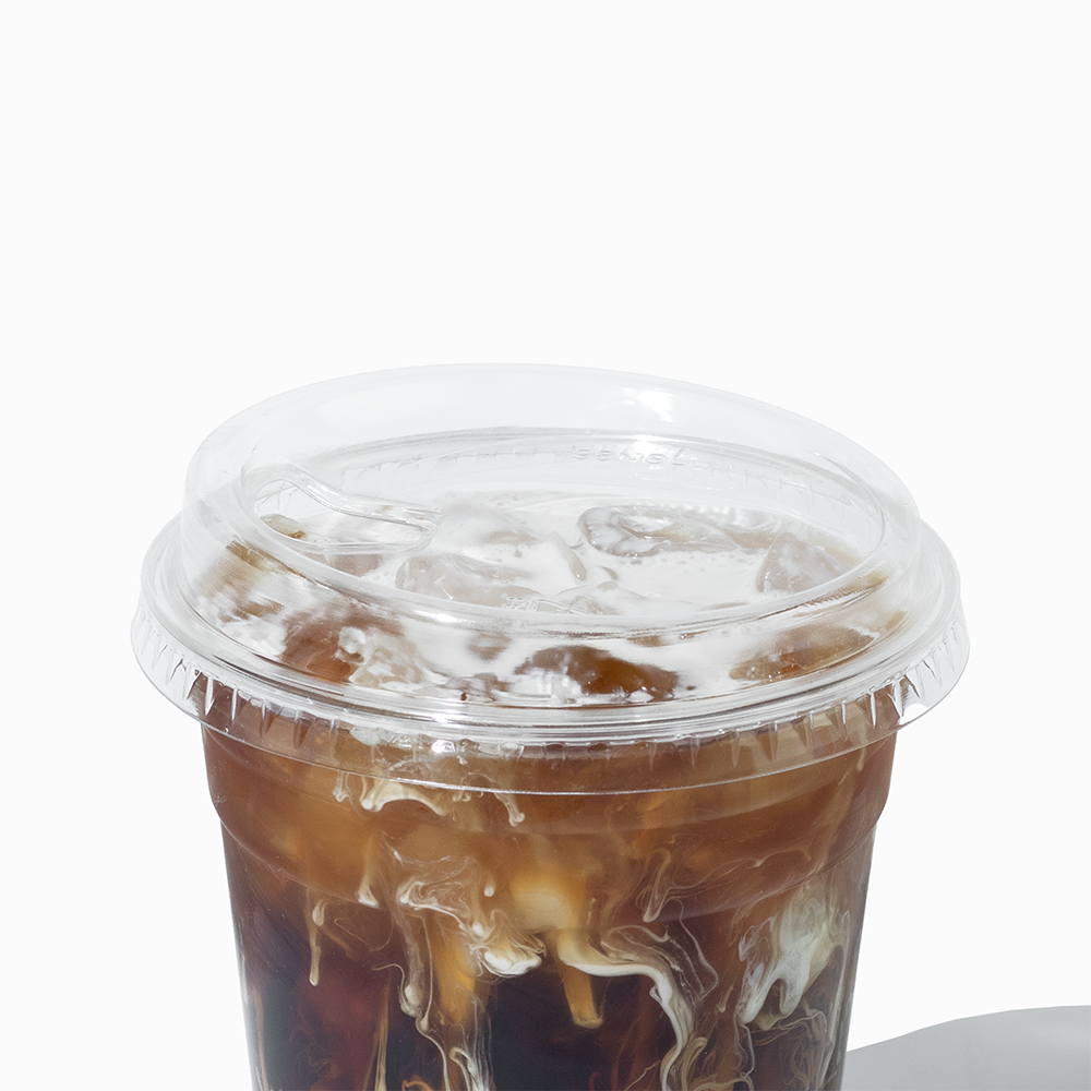 Clear Strawless Sip Drink Cup Lids