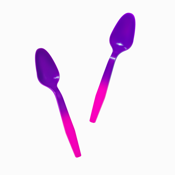 UNIQ Crazy Color Changing Spoons - Pink to Purple - 1000/Case