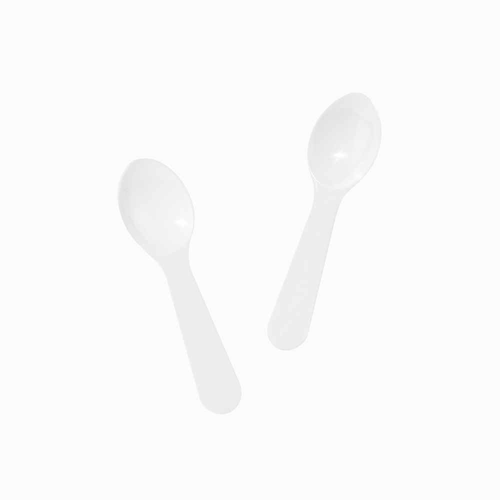 Disposable Mini Tasting Spoons - Frozen Dessert Supplies