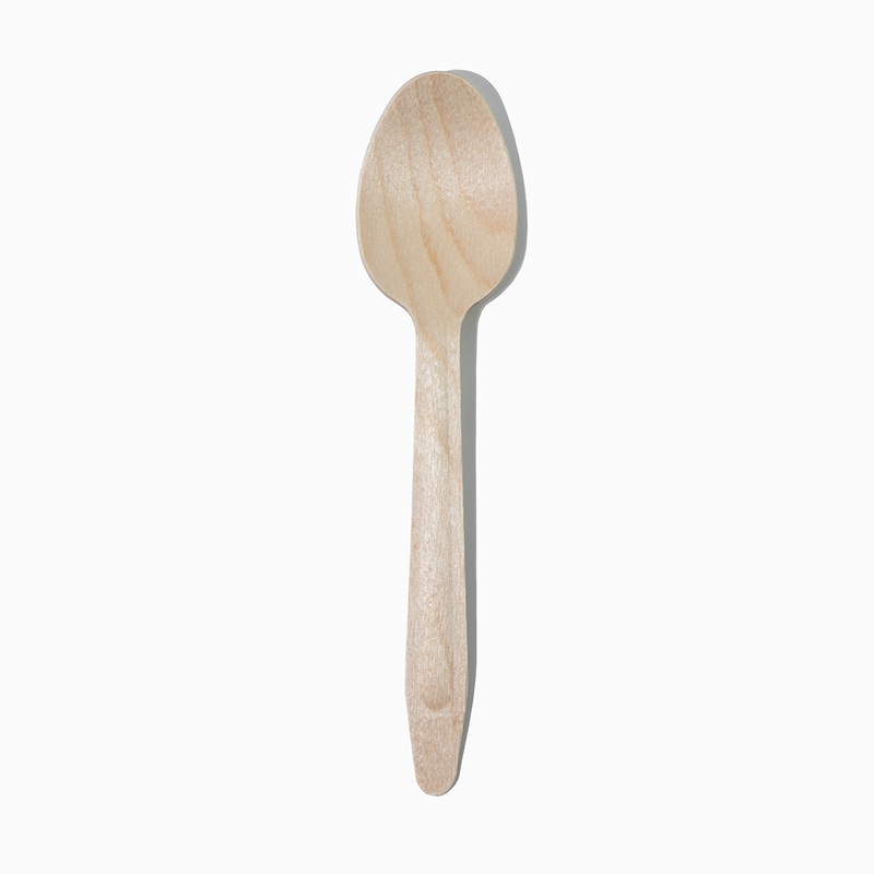 Wooden Dessert Spoons