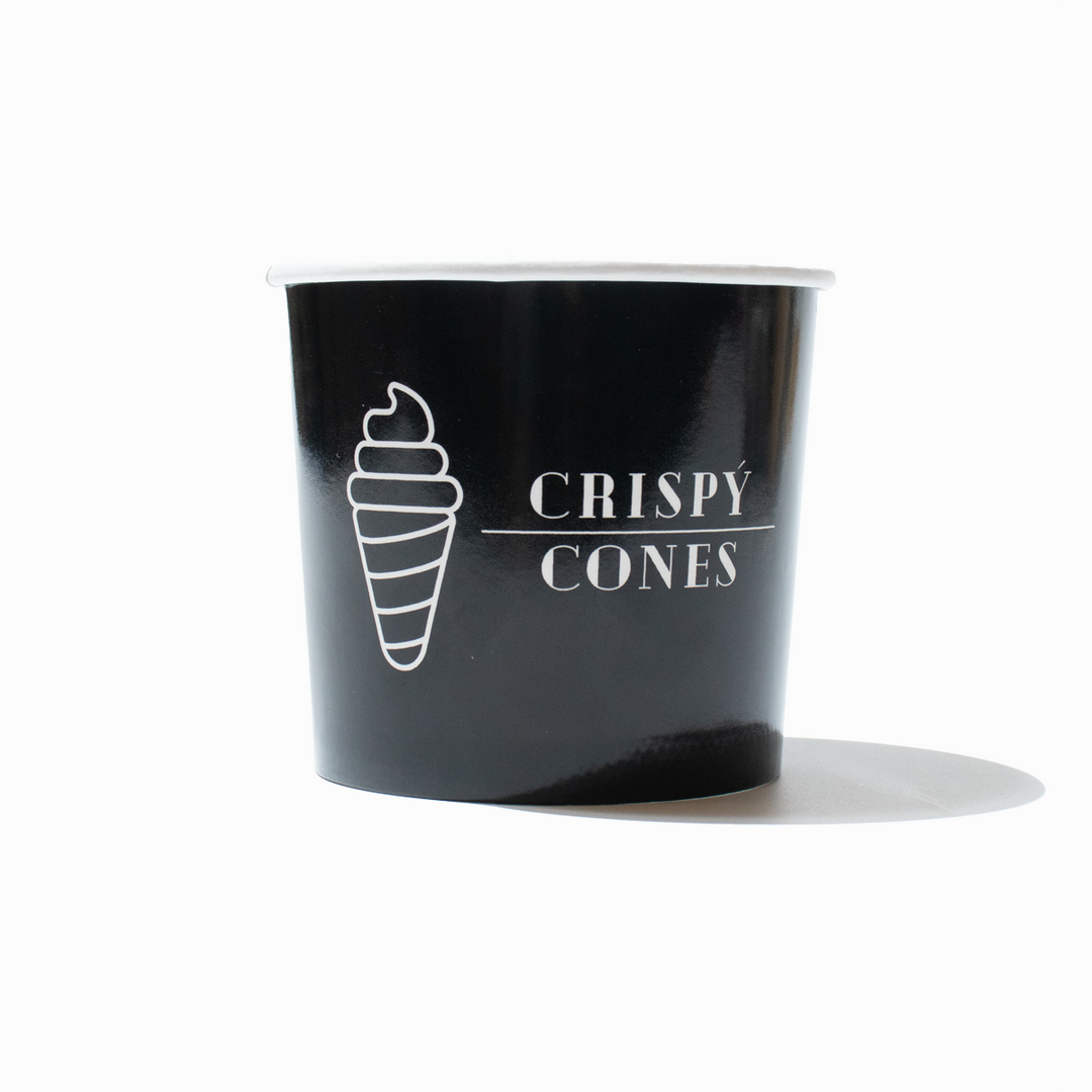 UNIQIFY 16 oz Premium Custom Ice Cream Cups - Frozen Dessert Supplies