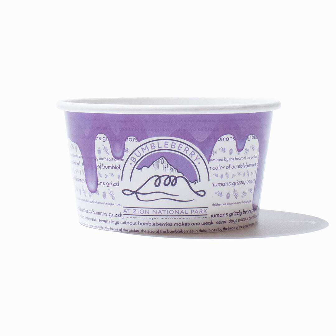 UNIQIFY 8 oz Premium Custom Ice Cream Cups - Frozen Dessert Supplies