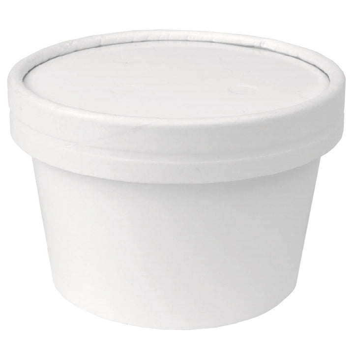 uniq 8 oz ice cream to go containers with non vented lids