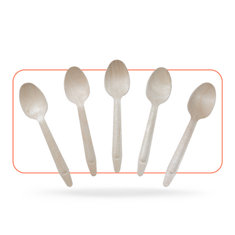 Wooden Dessert Spoons