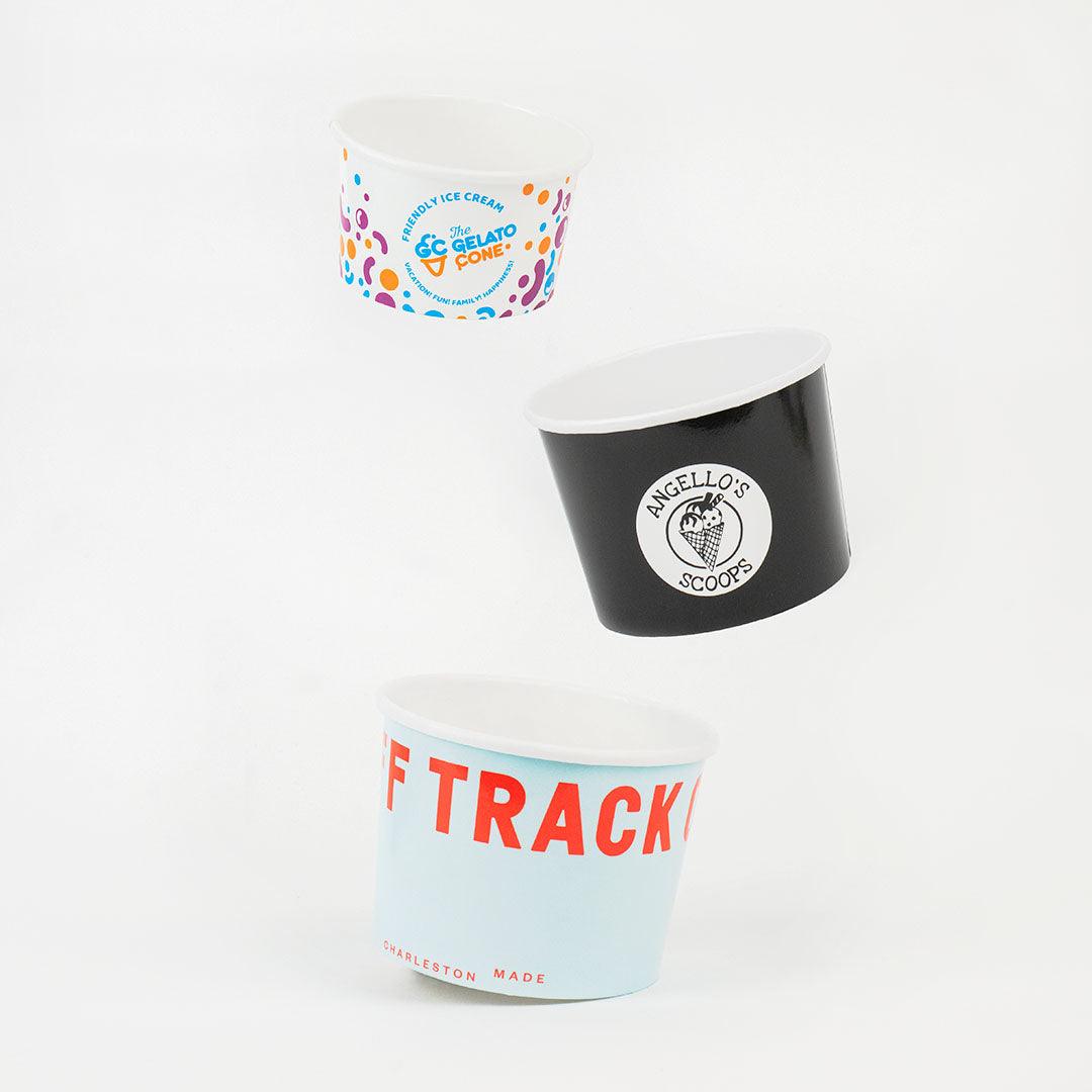 Custom Printed Ice Cream Cups