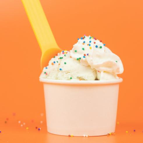 HALO 6 oz White Ice Cream Cups - [1000 Cups]