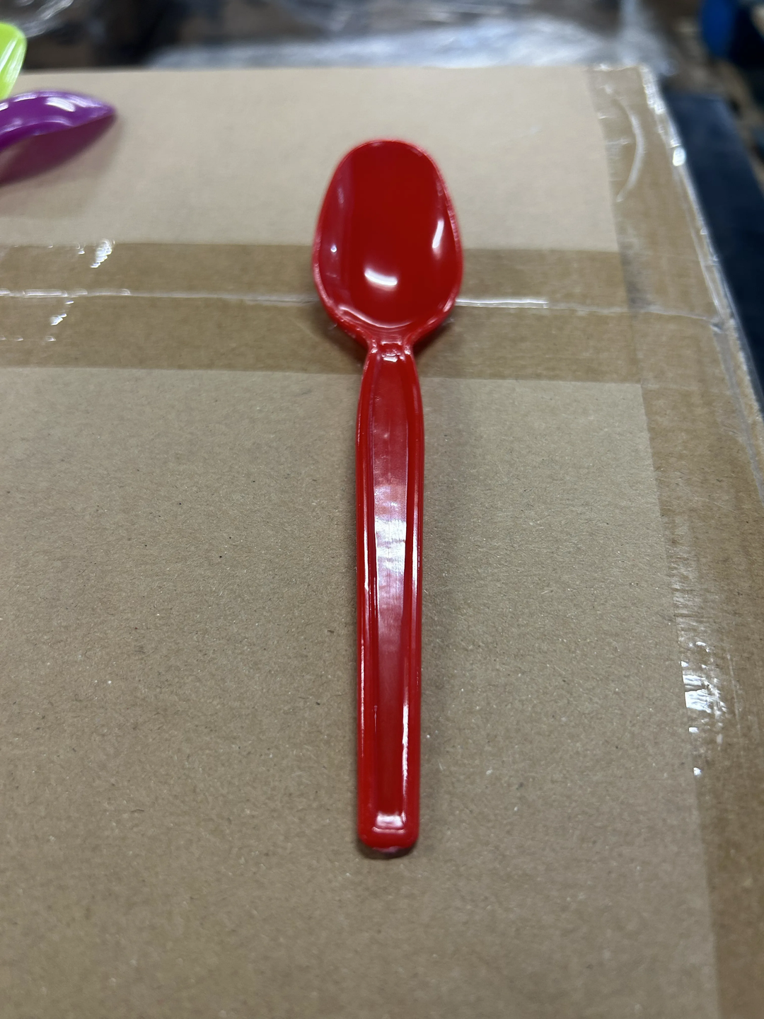 Mixed Colors Super Dessert Spoons (Cosmetic Blemishes) - 1000/Case