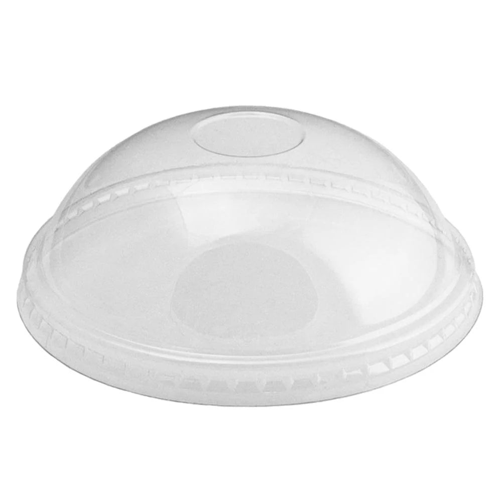 UNIQIFY® 3 oz Clear Dome Ice Cream Cup Lids - 1000/Case