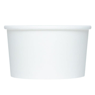 UNIQIFY® 4 oz White Eco-Friendly Compostable Ice Cream Cups