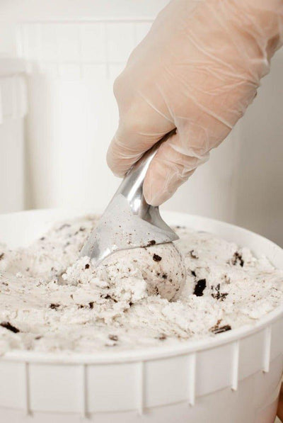 2 1/2 Gallon Plastic Ice Cream Tubs (Without Lids) - 10 Count - Frozen Dessert Supplies
