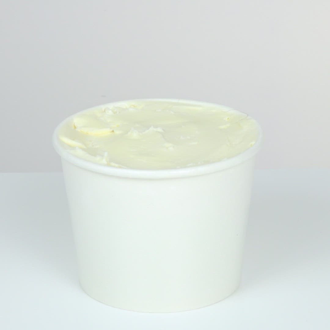 8 oz Foam Cup White Flat Lid