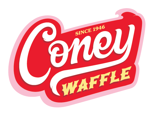 32oz Custom Containers for Coney Waffle - Frozen Dessert Supplies C-CONEY32OZCONT-CUSTOM
