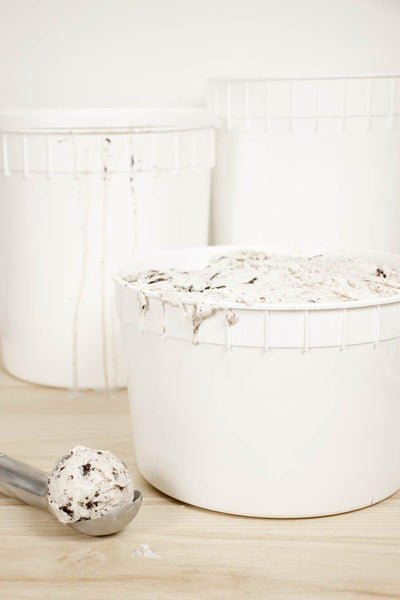 Plastic Ice Cream Tub Lids (10 Count) - Frozen Dessert Supplies