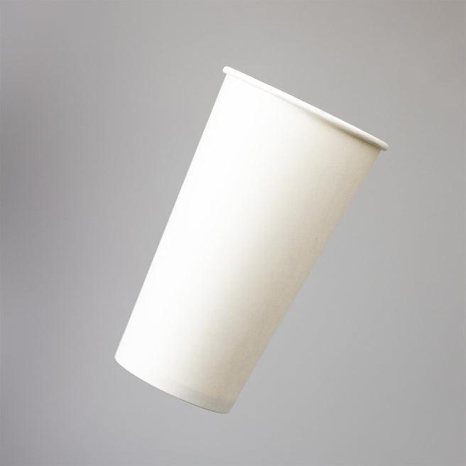UNIQIFY® 16 oz White Single Wall Paper Hot Cups - HCF300016