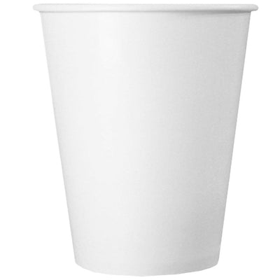 UNIQIFY® 12 oz White Paper Drink Cups - 90mm - Frozen Dessert Supplies