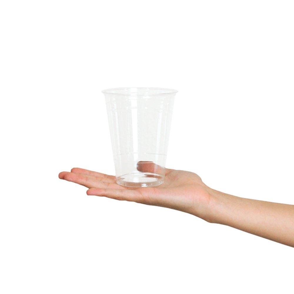 UNIQIFY® 16 oz Clear Plastic Cold Cups (98 mm) - Frozen Dessert Supplies