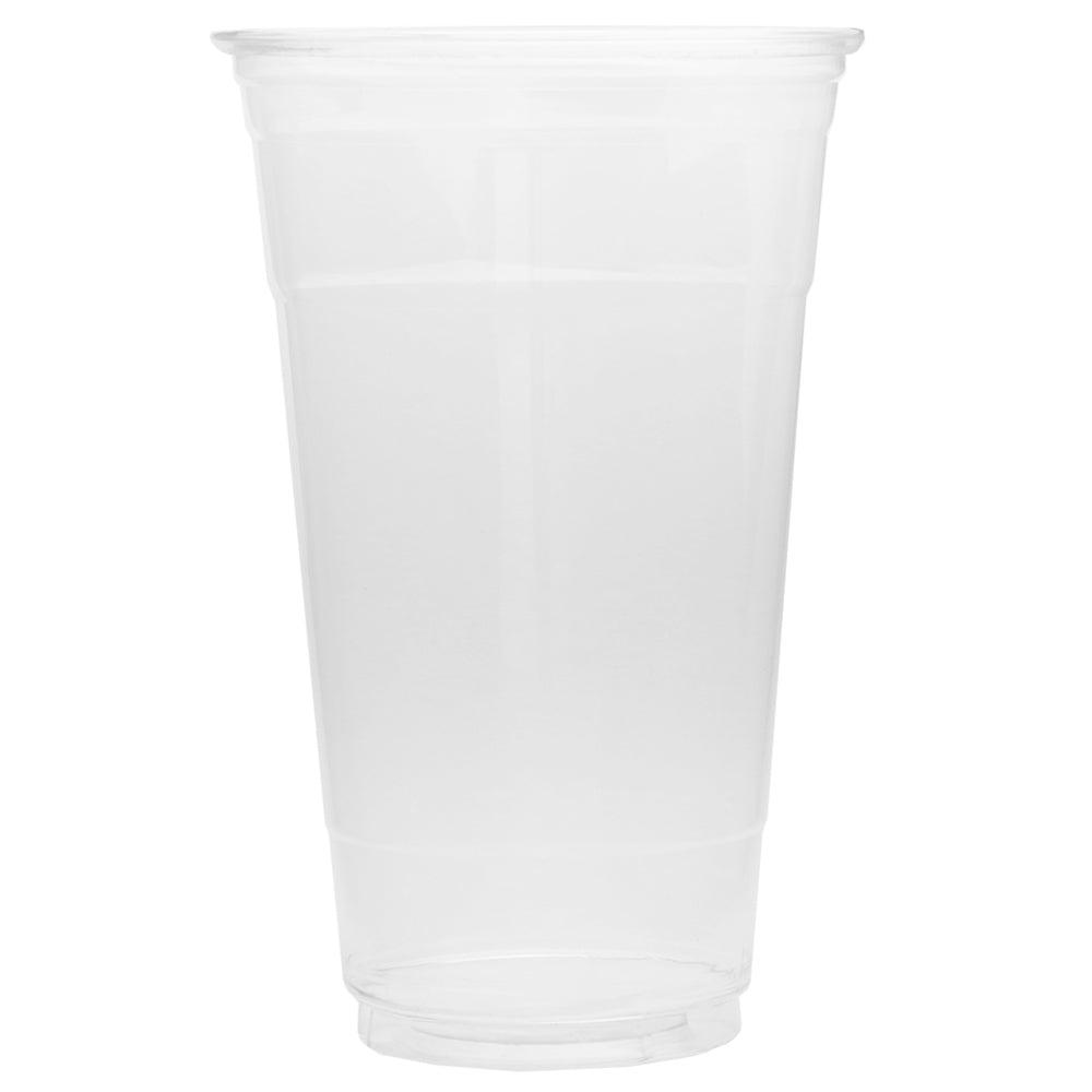 UNIQIFY® 24 oz Clear Plastic Cold Cups (98 mm) - Frozen Dessert Supplies