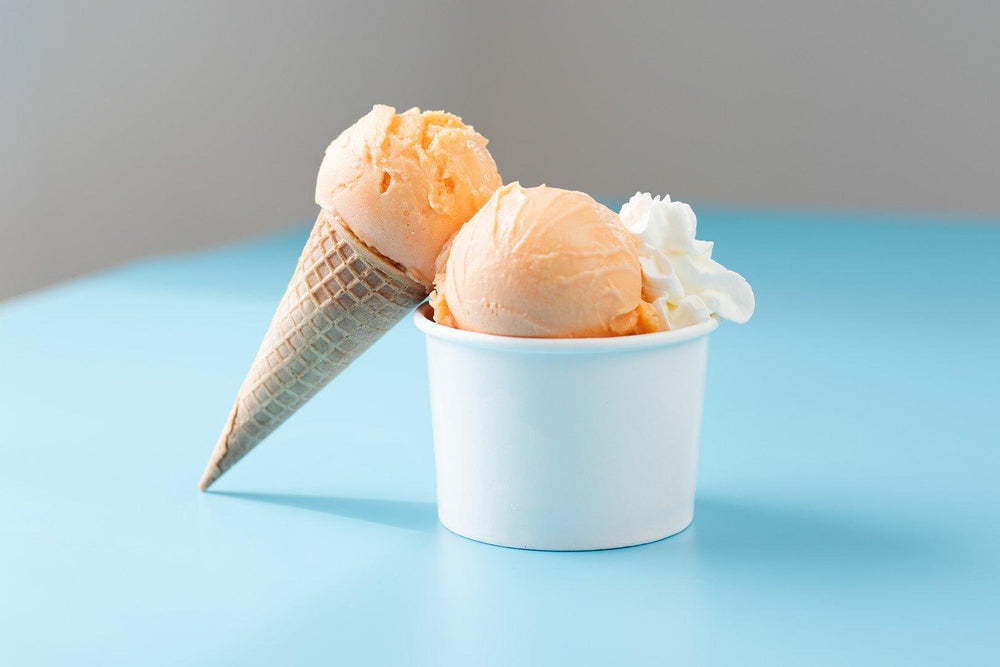 UNIQIFY® 3 oz White Ice Cream Cups - Frozen Dessert Supplies 73003