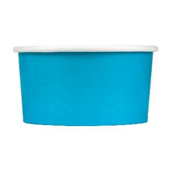 UNIQIFY® 5 oz Blue Ice Cream Cups - Frozen Dessert Supplies 73212