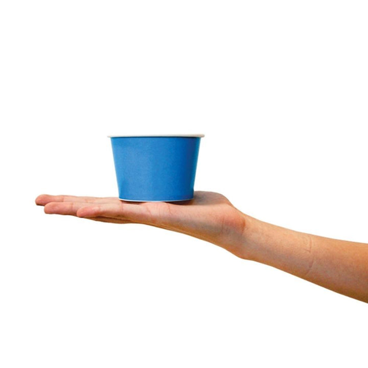 UNIQIFY® 8 oz Blue Ice Cream Cups - 73512