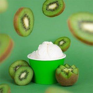 UNIQIFY® 8 oz Green Ice Cream Cups - Frozen Dessert Supplies 73510