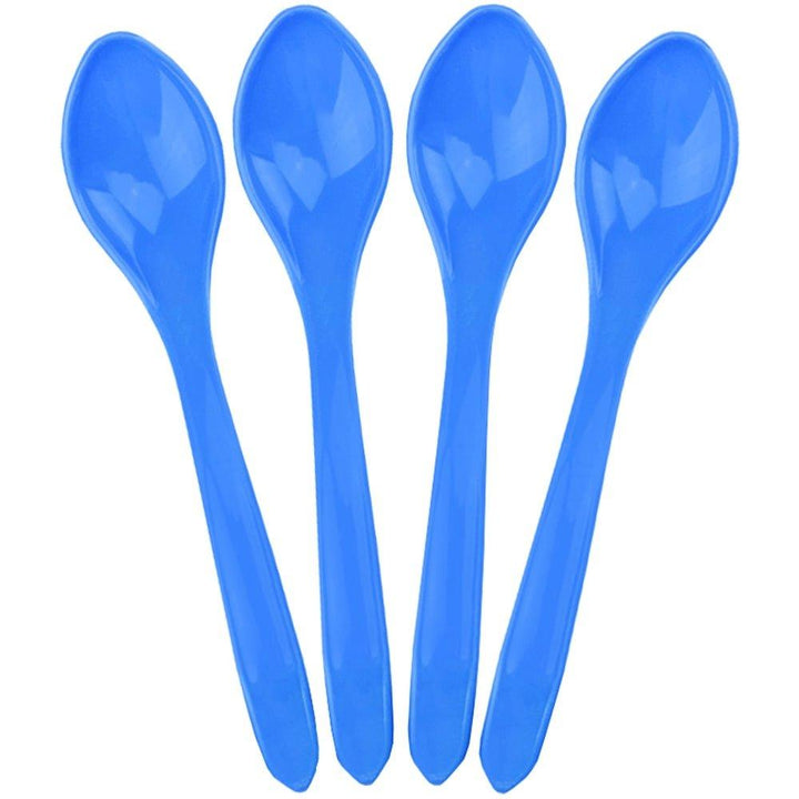 UNIQIFY® Blue Curve Ice Cream Spoons - 62912
