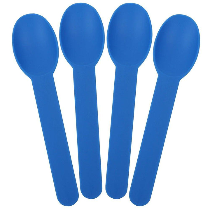 UNIQIFY® Blue Heavy Duty Ice Cream Spoons - 65012