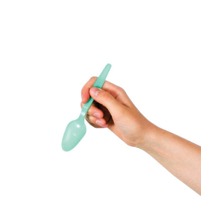 UNIQIFY® Crazy Color Changing Spoons - Green to Blue - Frozen Dessert Supplies
