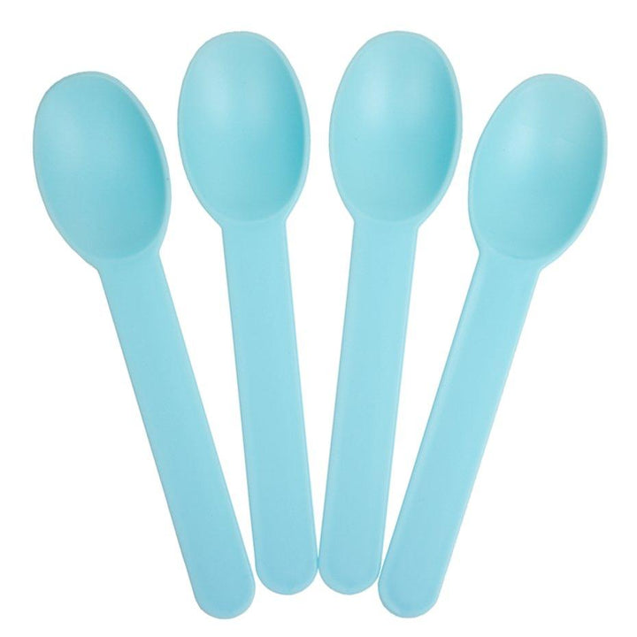 UNIQIFY® Light Blue Heavy Duty Ice Cream Spoons - 65020