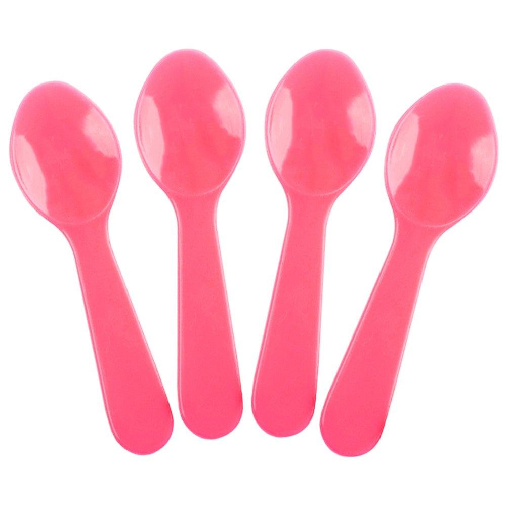 Disposable Mini Tasting Spoons - Frozen Dessert Supplies