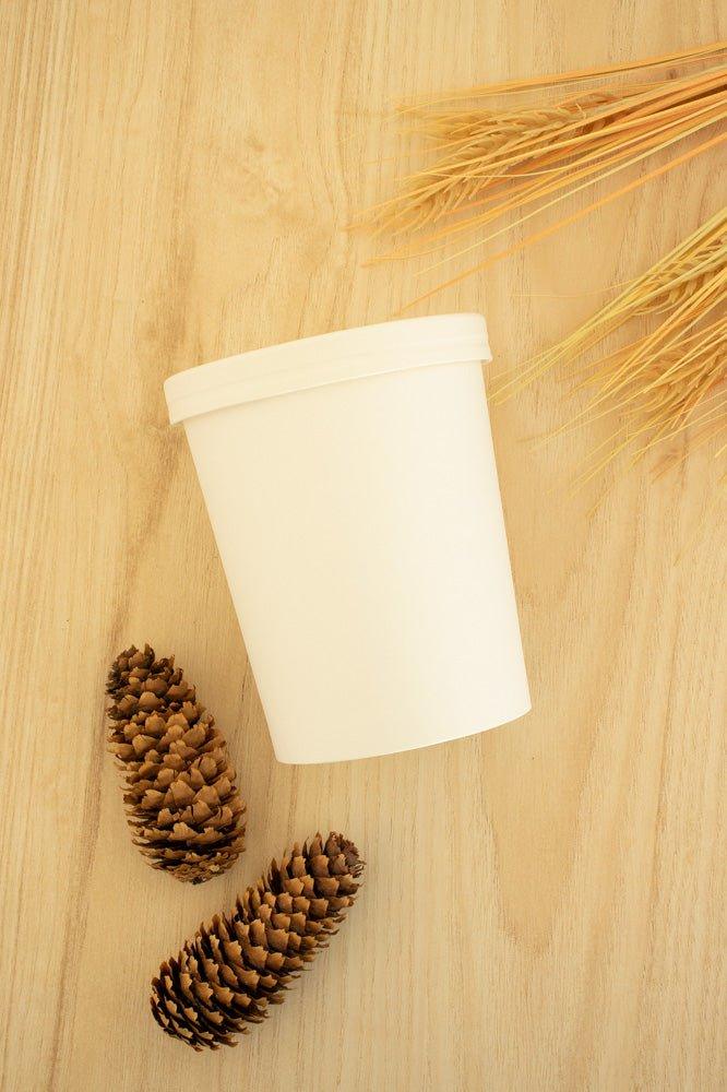 UNIQ® Pint 16 oz Eco-Friendly Compostable To Go Containers With Non-Vented  Lids