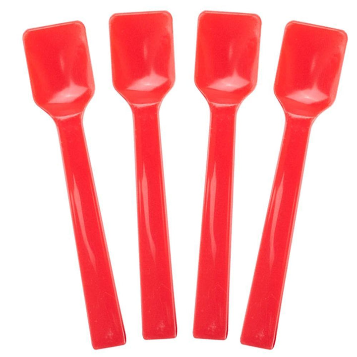 UNIQIFY® Red Gelato Spoons - 36513
