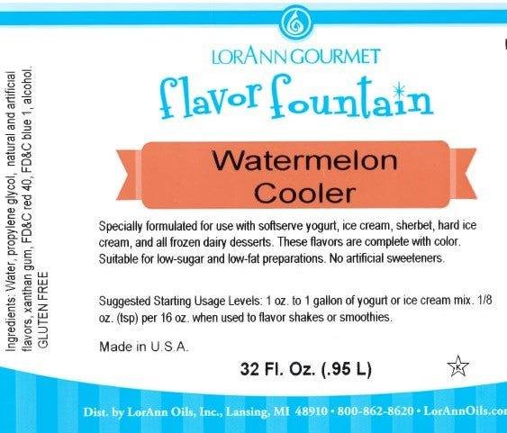 Watermelon Cooler, Flavor Fountain - Frozen Dessert Supplies